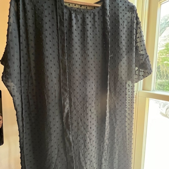 Vetta The Convertible Wrap Dot Dress Black Size M - Picture 16 of 16